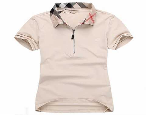 polo femme burberry